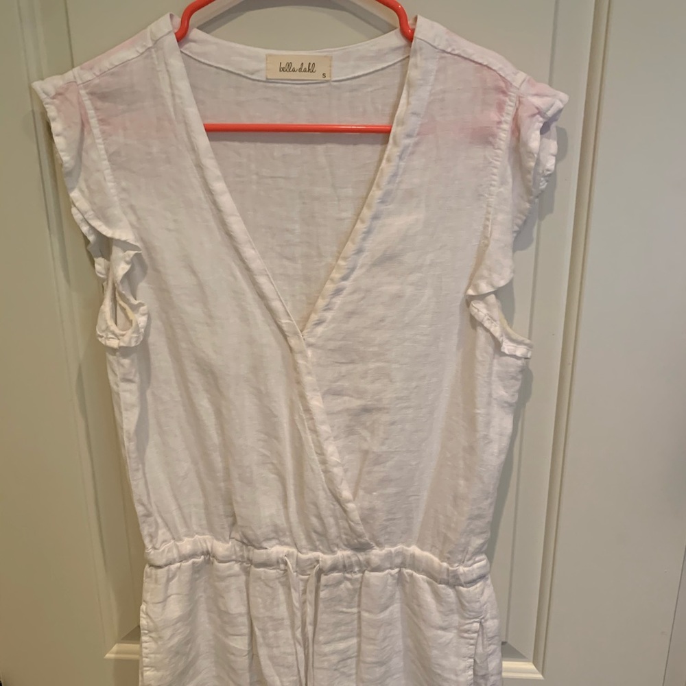 Bella Dahl White Beach Romper